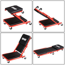 Load image into Gallery viewer, 36" 2-in-1 Car Creeper and Seat - Red