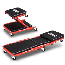Load image into Gallery viewer, 36" 2-in-1 Car Creeper and Seat - Red