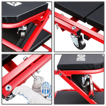 Load image into Gallery viewer, 40" 2-in-1 Car Creeper and Seat - Red