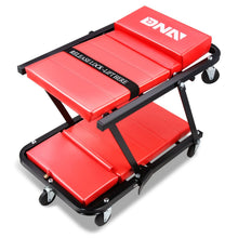 Load image into Gallery viewer, 48" 2-in-1 Car Creeper and Seat - Red