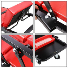 Load image into Gallery viewer, 48" 2-in-1 Car Creeper and Seat - Red