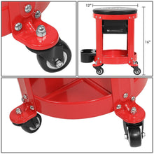 Load image into Gallery viewer, Mechanic Roller Seat 16" Diameter 16" Height 300lbs Max Capacity