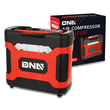 Load image into Gallery viewer, 12V Car Air Compressor &amp; Inflator with Red Car Charger