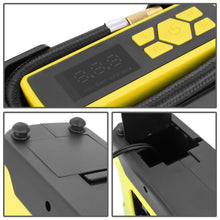 Load image into Gallery viewer, Portable Air Compressor &amp; Inflator with Car Charger - Yellow