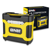 Load image into Gallery viewer, Portable Air Compressor &amp; Inflator with Car Charger - Yellow