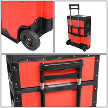 Load image into Gallery viewer, Rolling Tool Box Trolley Cart 19.5" x 28.5" x 12" Red Storage