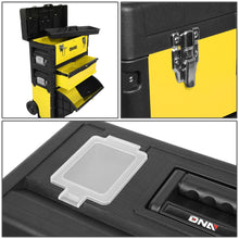 Load image into Gallery viewer, 19.5" x 28.5" x 12" Yellow Trolley Tool Box