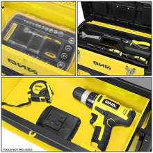 Load image into Gallery viewer, 19.5" x 28.5" x 12" Yellow Trolley Tool Box
