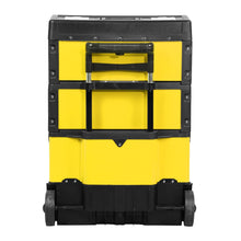 Load image into Gallery viewer, 19.5" x 28.5" x 12" Yellow Trolley Tool Box