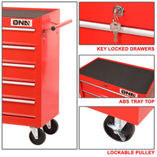 Load image into Gallery viewer, 5 Drawer Plastic Roller Cabinet Tool Storage