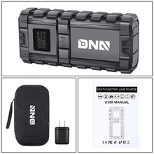 Load image into Gallery viewer, 12000mAh Multi-Function Jump Starter - Black