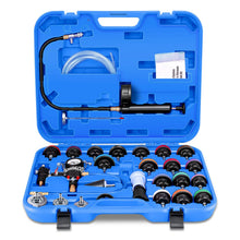 Load image into Gallery viewer, 28-Piece Cooling System Pressure Tester &amp; Vacuum Purge Master Kit - Polyurethane