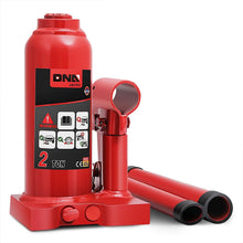 Load image into Gallery viewer, 2 Ton Automotive Welded Bottle Jack - Red