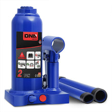 Load image into Gallery viewer, 2 Ton Automotive Welded Bottle Jack - Blue