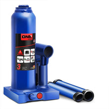 Load image into Gallery viewer, 3 Ton Welded Bottle Jack - Blue