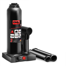 Load image into Gallery viewer, 3 Ton Automotive Welded Bottle Jack - Black