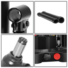 Load image into Gallery viewer, 4 Ton Automotive Welded Bottle Jack - Black