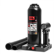 Load image into Gallery viewer, 4 Ton Automotive Welded Bottle Jack - Black