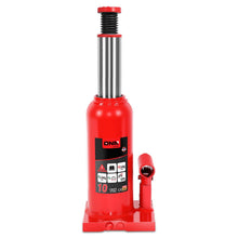 Load image into Gallery viewer, 10 Ton Welded Automotive Bottle Jack - Red