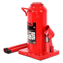 Load image into Gallery viewer, 16 Ton Automotive Welded Bottle Jack - Red
