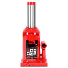 Load image into Gallery viewer, 25 Ton Automotive Welded Bottle Jack - Red
