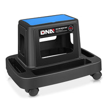 Load image into Gallery viewer, Mobile Plastic Tool Seat - Blue