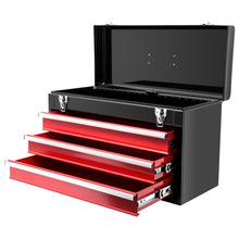 Load image into Gallery viewer, 20" 3-Drawer Tool Box