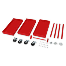 Load image into Gallery viewer, 3 Level Tool Trolley with 100KG Max Load Capacity