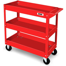 Load image into Gallery viewer, 3 Level Tool Trolley with 100KG Max Load Capacity