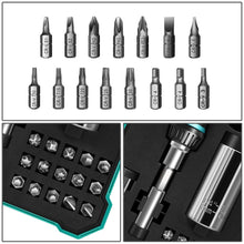 Load image into Gallery viewer, 19-Piece T-Handle Screwdriver Set