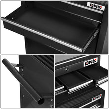 Load image into Gallery viewer, 2-Piece Combination Tool Roller Cabinet Set - Black