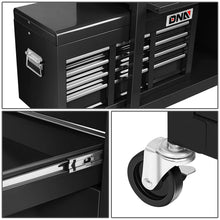 Load image into Gallery viewer, 2-Piece Combination Tool Roller Cabinet Set - Black