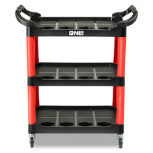 Load image into Gallery viewer, 3-Level Composite Workshop Trolley