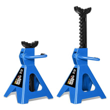 Load image into Gallery viewer, Heavy Duty 2 Ton Hydraulic Floor Jack Set - 3 Piece Kit Blue