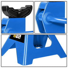 Load image into Gallery viewer, Heavy Duty 2 Ton Hydraulic Floor Jack Set - 3 Piece Kit Blue