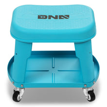 Load image into Gallery viewer, Rolling Car Stool - Blue