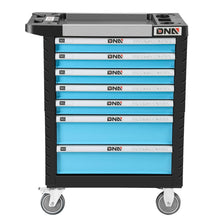 Load image into Gallery viewer, 7-Drawer Plastic Top Roller Cabinet