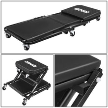 Load image into Gallery viewer, 2 in 1 Car Creeper and Seat - 36 Inch Black