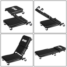 Load image into Gallery viewer, 2 in 1 Car Creeper and Seat - 36 Inch Black