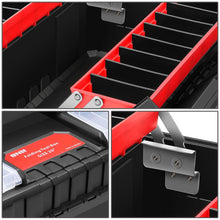 Load image into Gallery viewer, Red Plastic Tool Box