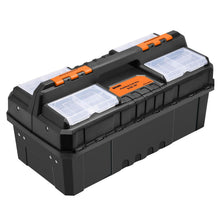 Load image into Gallery viewer, Orange Plastic Tool Box