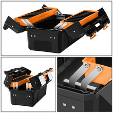 Load image into Gallery viewer, Orange Plastic Tool Box