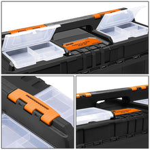 Load image into Gallery viewer, Orange Plastic Tool Box