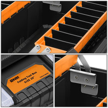 Load image into Gallery viewer, Orange Plastic Tool Box