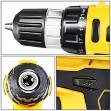 Load image into Gallery viewer, 18V Cordless Drill - Yellow