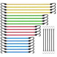 Load image into Gallery viewer, Bungee Cords Assorted Set with Zipper Storage Bag