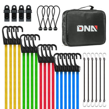 Load image into Gallery viewer, Bungee Cords Assorted Set with Zipper Storage Bag