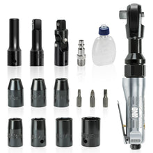 Load image into Gallery viewer, 17-Piece 1/2 Inch Air Ratchet Wrench Kit