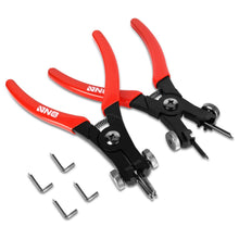 Load image into Gallery viewer, Heavy Duty Internal External Snap Ring Plier Set - 2PC