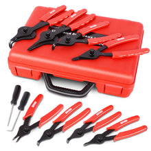 Load image into Gallery viewer, Snap Ring Plier Set - 11 Piece Tool Kit